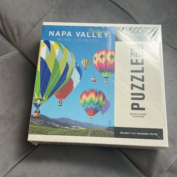 “NWT 1000 Piece Puzzle- Napa Valley Wine Country” - Picture 1 of 5